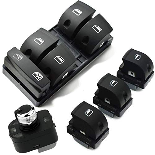 Commutateur de lève-vitre électrique pour Audi A6 C6 et Q7