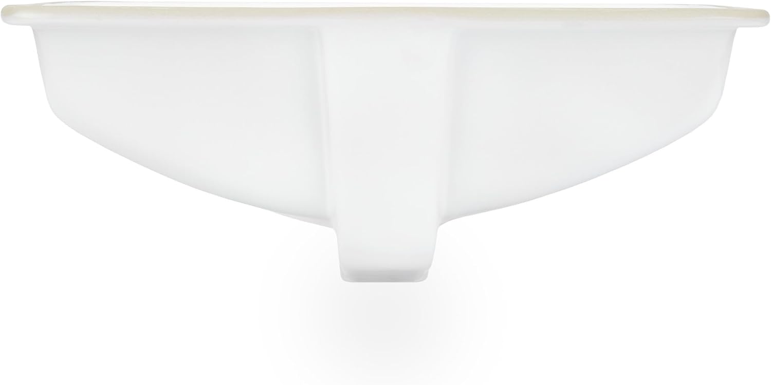 Signature Hardware 447959 Myers 21" Vitreous China Undermount Bathroom Sink - Glazed Underside