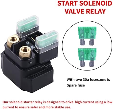 Starter Solenoid Relay for Yamaha - ATV Starter Solenoid for YFM 350 400 450 660 - Raptor Grizzly Kodiak Wolverine Big Bear