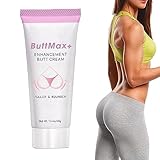 Buttmax+ Butt Enhancing Cream - Sexy Butt Enlargement Cream For Sagging Skin, Anti Cellulite