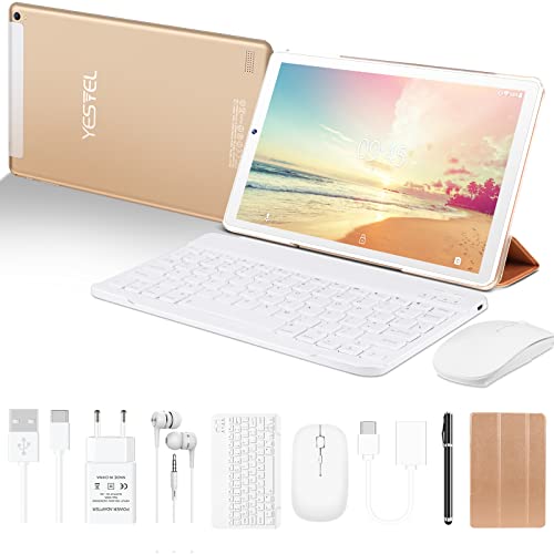 YESTEL Tablet 10 Pollici Android 11 Tablet con 4 GB RAM + 64