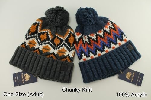 Bonnet de ski torsadé Failsworth Alpine chaud et extensible taille unique - 5