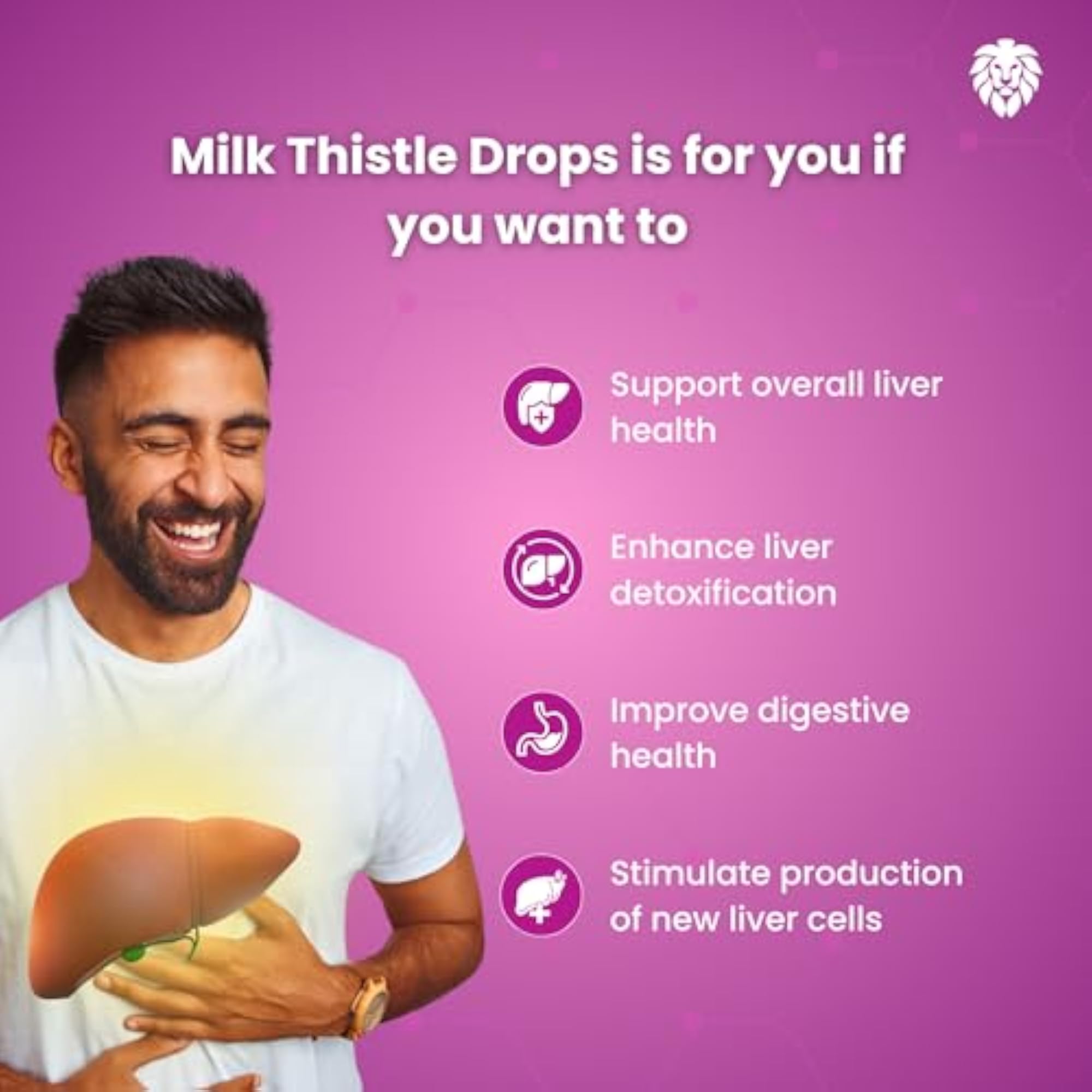 Healeo Milk Thistle Liver Detox Drops, 50ml