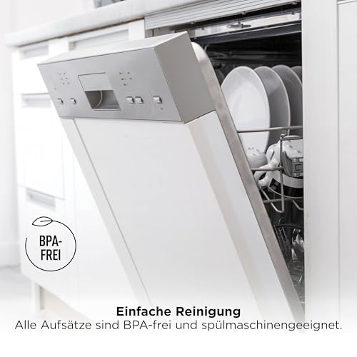 Foto von Ninja PrecisionPro Küchenmaschine, 2,1 l, 4 Voreinstellungen, Schwarz