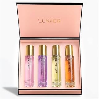 LU.NA.ER Perfume Gift Set for Women 4x15ml Mini Travel Pack