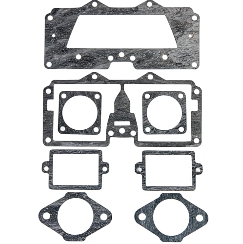 Image of SBT Intake Gasket Kit Compatible with 6M6-13556-A1-00, 61X-13566-A0-00, 61X-13563-A0-00 Yamaha SuperJet, Wave Runner III 700, Wave Blaster 700, Wave Raider 700, FX1, Superjet, VXR Pro 700