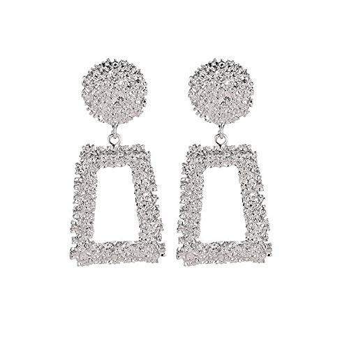 Bokeley wome earrings, fashion exquisite luxury round diamond cry…