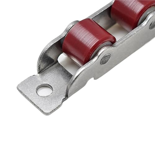 Poulies de fenêtre coulissantes double roue galet guidage rail quincaillerie kit 4