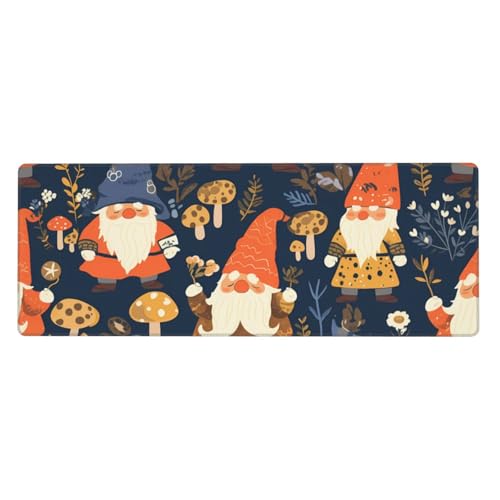 Tapis de souris de jeu grand format 80 x 30 cm caoutchouc pour PC portable et gaming