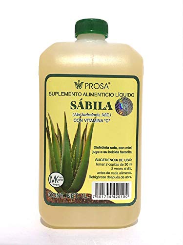 Cuidado Para El Cabello, Grocery Prosa Aloe Vera Líquido Sábila, Sin Sabor - 1 L