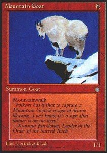 Magic The Gathering - Mountain Goat - Ice Age