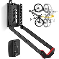 monTEK Soporte de Pared Giratorio para Bicicleta, Colgador