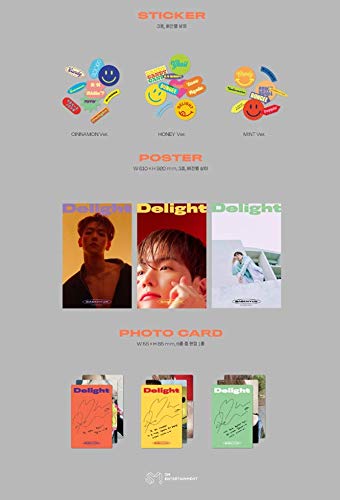 Baekhyun - Delight [Mint ver.] (2nd Mini Album) [Pre Order] CD+