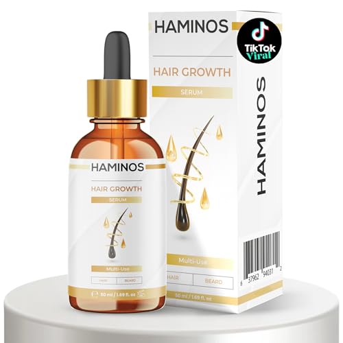 Sérum Crecimiento Capilar con Romero, Jengibre, Ginseng y Péptidos – Fortalece y Estimula el Cabello – Anticaída, Hidratante y Revitalizante - FÓRMULA ÚNICA (50 ml)