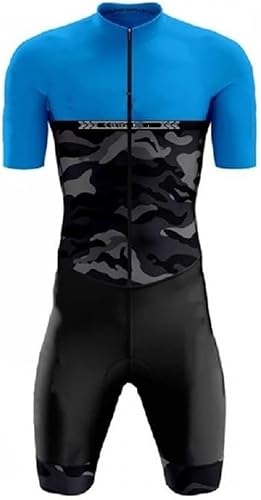 Fato de triatlo de manga elite masculino de manga curta Trisuit SpeedSuit Skinsuit Sike - Triathlon