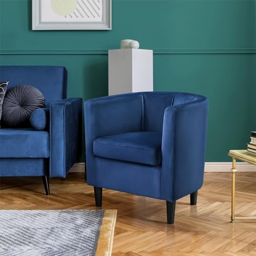Sillón Plegable Terciopelo Azul miniatura 4
