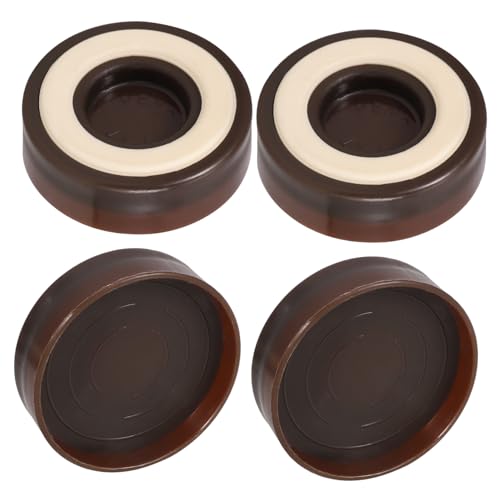 ARTIBETTER 4pcs Chair Table Feet Protectors Plastic Pads Fastening Tools for Easy Installation
