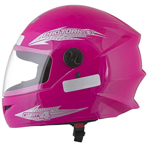 Pro Tork Capacete New Liberty Four 56 Rosa