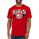 Junk Food x NBA - Court Classic - Adult Short Sleeve Fan Shirt for Men and Women - Officially Licensed NBA Apparel Red