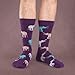 Good Luck Sock Men's Elephant Socks, Adult, Shoe Size 7-12