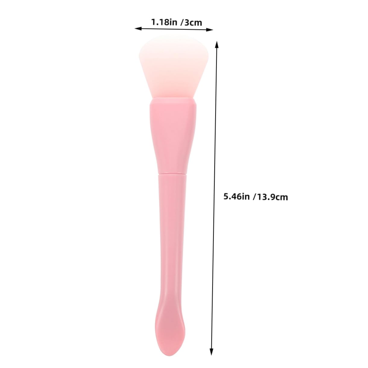 OATIPHO Dual-head Face Mask Brush Set Soft Silicone Applicator for Mask Application Routine