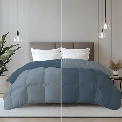 Image of Monte Carlo Symphony Solid Micro Reversible AC Comforter for Double Bed | 3 Ply Soft Comforter with 150 GSM Filling & 85 GSM Micro Fabric | Lightweight All Season Quilt | 87 x 95 Inch