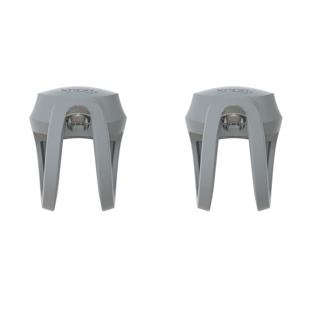 Knog Frog V3 – Luce LED Anteriore Ricaricabile 45 Lumen – Nero, Impermeabile IP67, USB-C