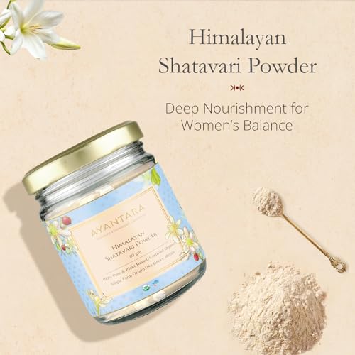 Image of Himalayan Shatavari Powder - 80g | 100% Natural & Organic | Supports Women's Health & Hormonal Balance, Lactation, PCOS & PMS | Immunity & Vitality Booster | No Preservatives | Lab Tested