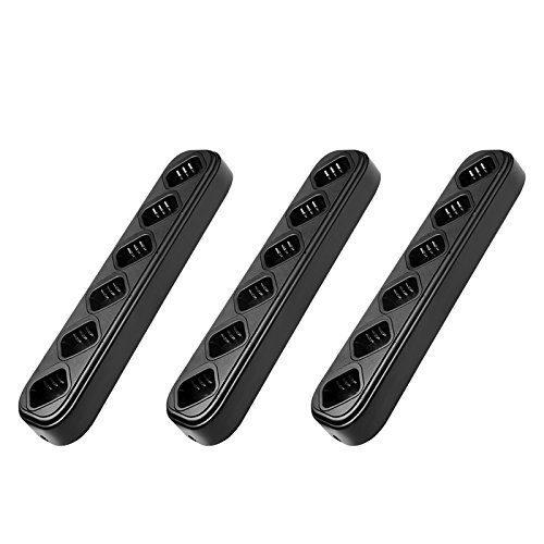 BFTECH DC-8-6 6-Way Gang Charger For UV-82HP, UV-82RT,GMRS-V1, MURS-V1...