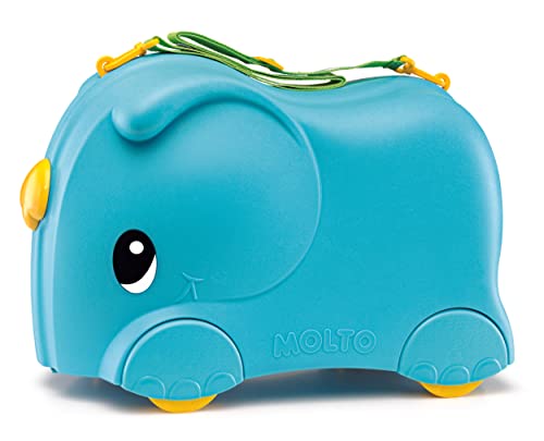 Molto Smiler Kinderkoffer Blau Cover