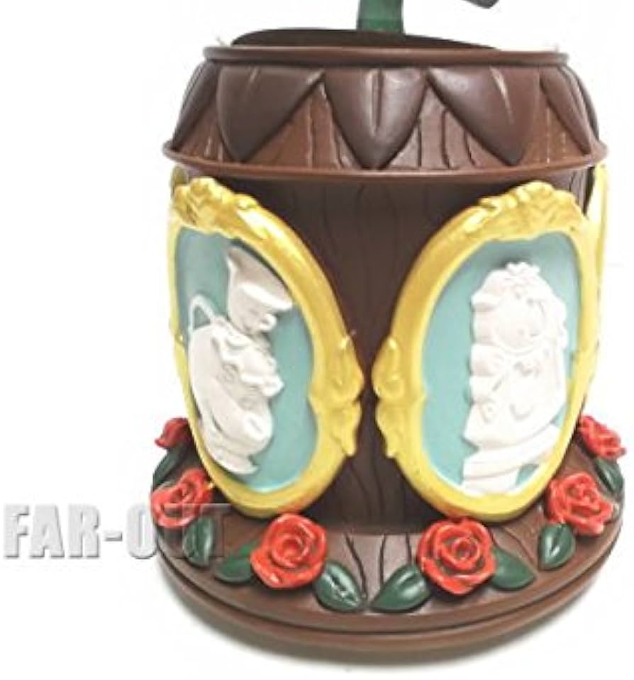 Amazon.co.jp: 美女と野獣 バラの花 スノードーム オルゴール付き