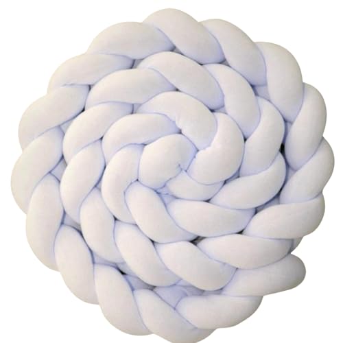 Trança Lateral para Berço de Bebê 130cm Branco (Branco)