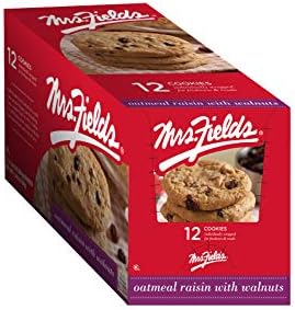 Mrs. Fields Oatmeal Raisin with Walnuts Cookies, 12 count(2.1 oz per unit)