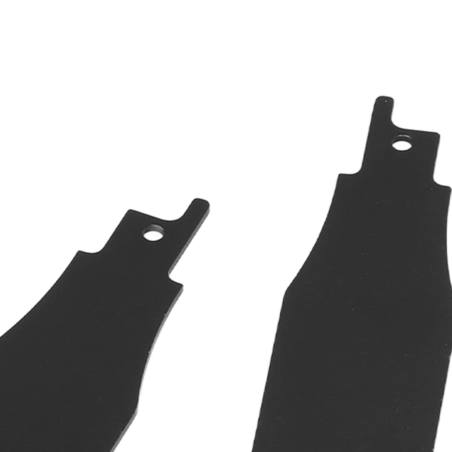 Reciprocating Saw Scraper, 4 Pcs Scraping Tool Attachment for Reciprocating Saws, Tile Cleaning Scraper, Black, 0.4in 1.2in, Reciprocating Saw Blades