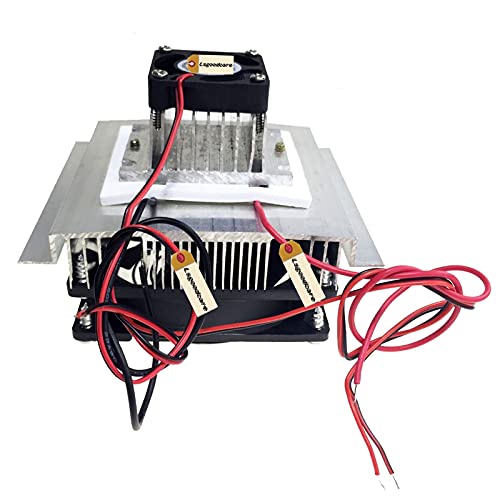 Kit de refroidissement Peltier 12V en aluminium avec module thermoélectrique de précision TEC1
