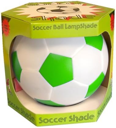 HDmirrorR Green and White Football Lampshade