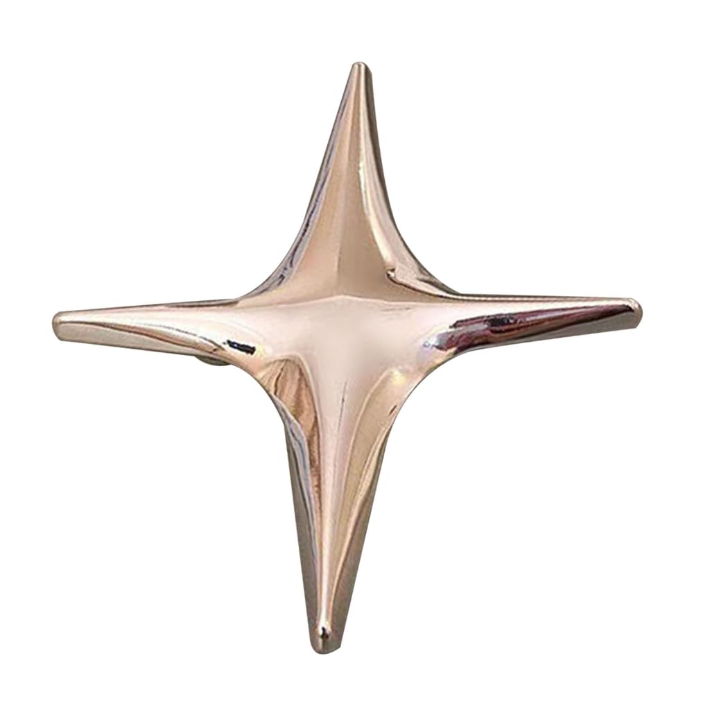 Amazon | ヴィンテージ 四芒星ブローチ クロススター ラペルブローチ
