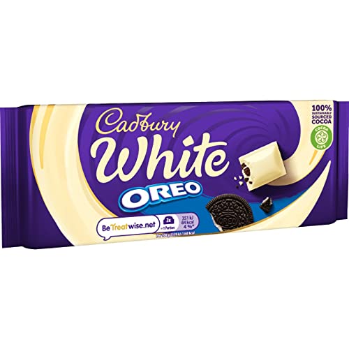 Cadbury Oreo With White Chocolate Bar, 120 Gm