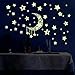 Produktbild DIY Nachtlicht im Dunkeln leuchten Mond Sterne Wandaufkleber Home Decor Decals Kaemma