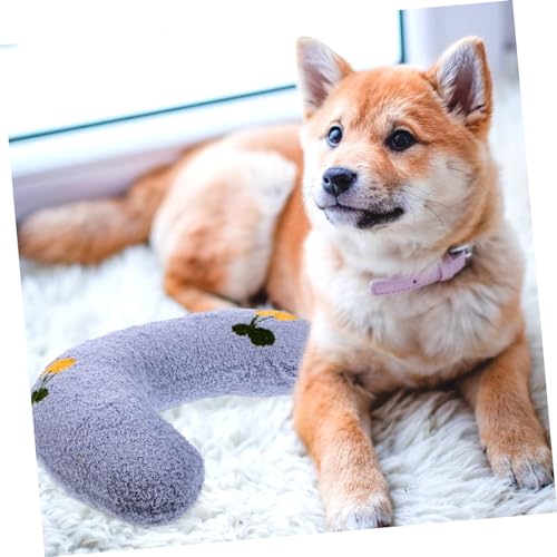 VANZACK 4 Pcs travesseiro de estimação Almofada de pescoço brinquedos para animais de estimação brin
