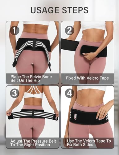 Faja sacroilíaca para soporte lumbar talla Plus miniatura 6