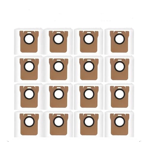 �_�X�g�o�b�O�����p�ADreame L20 Ultra/L10s Ultra/S10/S10 Pro�ƌ݊�������AXiaomi Mijia Omni 1S/B101CN/X10+ ���{�b�g�|���@�ƌ݊�������(Dust Bag 16PCS)