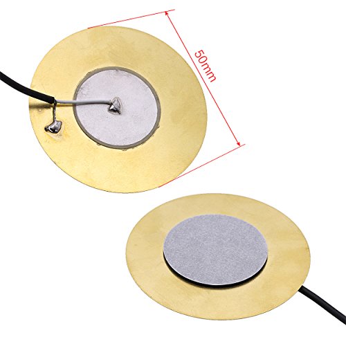 50Mm Guitar Pickup Piezo Transducer Prewired Amplifier With 6.35Mm Output Jack For Acoustic Guitar Ukulele Cigar Box Guitar #TOP2