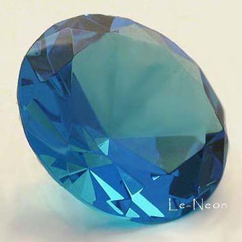 3 Inch (80Mm) Crystal Glass Diamond Paperweight, Various Colors, 12 Piece Pack #TOP6