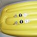 Inflatable Boat Inflatable Boat Set Thickened Rowing Boats for Kids Yellow One Person, Water Sports