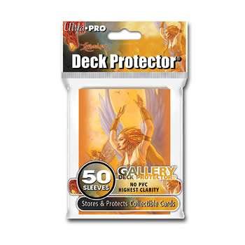 Ultra Pro Gallery Series Deck Protector - Easley - Angel - Gaming Sleeves - 50 Pack of Standard Size Deck Protectors Sleeves