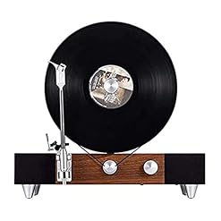 Tourne-Disque Vinyle Haute fidélité de référence, Plateau en Acrylique, Moteur de contrôle de Vitesse, Socle en Bois Massif, Pieds Anti-Vibrations - Les Beatles, Paul McCartney, John Lennon, RIngo Starr, George Harrison