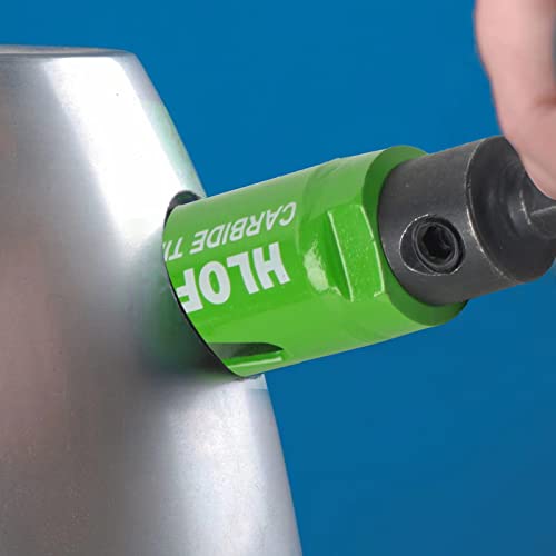 Hlofizi 1 Inch Hole Saw (25 Mm) With Tungsten Carbide Tipped For Drilling Metal, Hardwood, Nail-Embedded Wood, Stainless Steel, Stucco And Wire Mesh Combination, Cement Fiber Board, Up To 2X Faster #TOP4