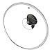 Tempered Glass Lid for Instant Pot 6 Quart, WISH Universal Electric Pressure Cooker Lid Compatible Instant Pot 5/6 Quart Glass Lid with Two Handle Knobs (9 Inch)