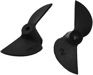 10PCS RC Boat Propeller 2X30mm 2-Blades Nylon Propellers for RC Boat Ship DIY Model Toy Parts